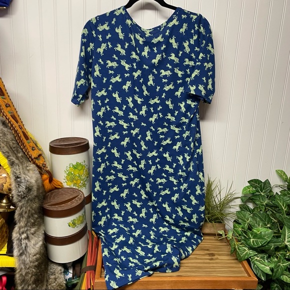 LulaRoe Unicorn Julia Size Large - Picture 5 of 7